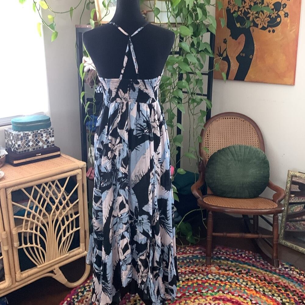 Free People Intimately Heat Wave Tropical Combo Floral Boho Hippie Dress - Picture 3 of 7